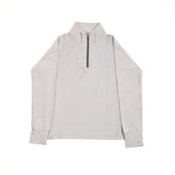Women's Quarter-Zip Heavy-Stretch Interlock Jersey Top