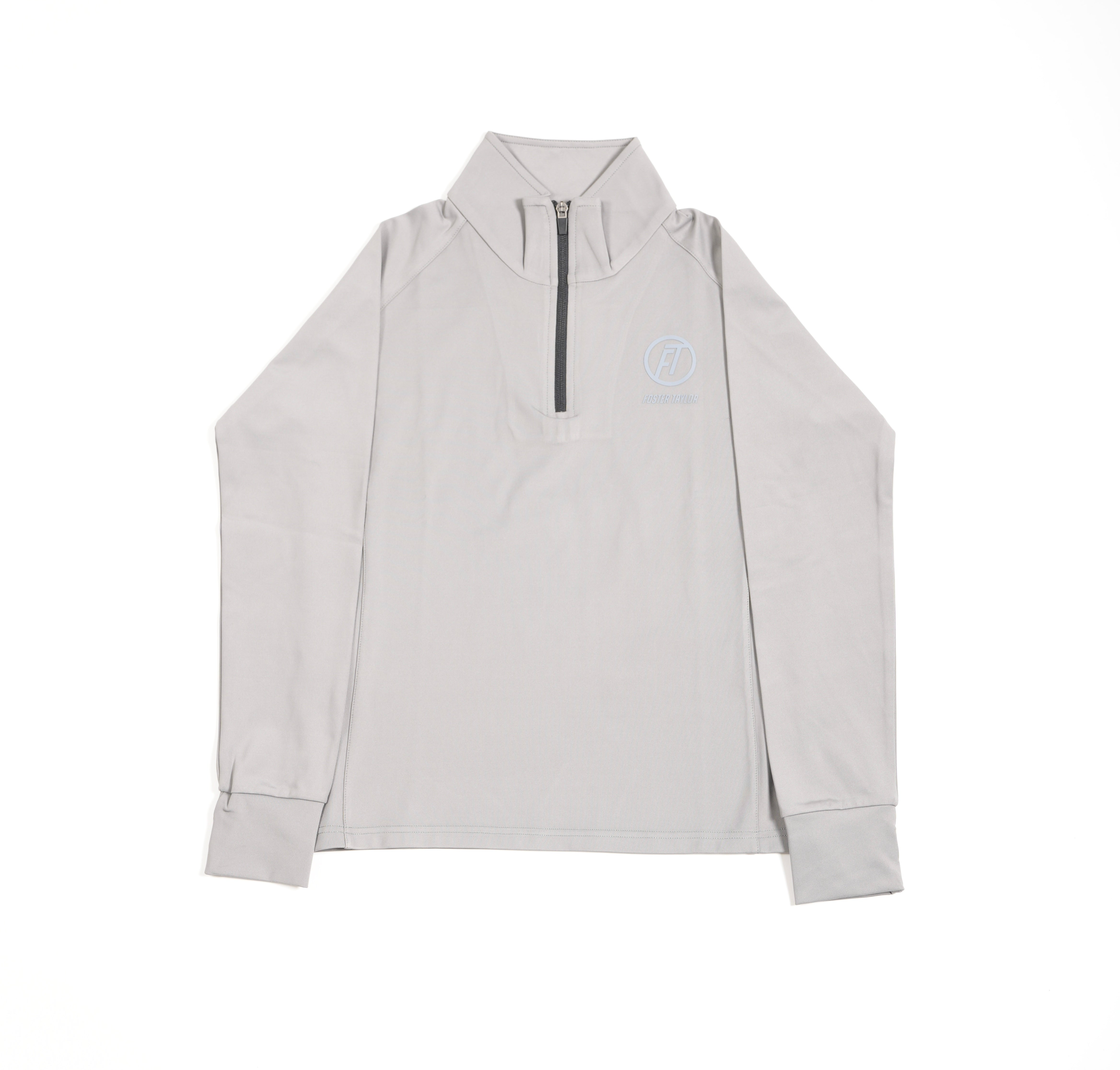 Women's Quarter-Zip Heavy-Stretch Interlock Jersey Top