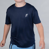 Boys' Sport Active Mesh-Panel Gym T-Shirt