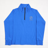 Women's Quarter-Zip Heavy-Stretch Interlock Jersey Top
