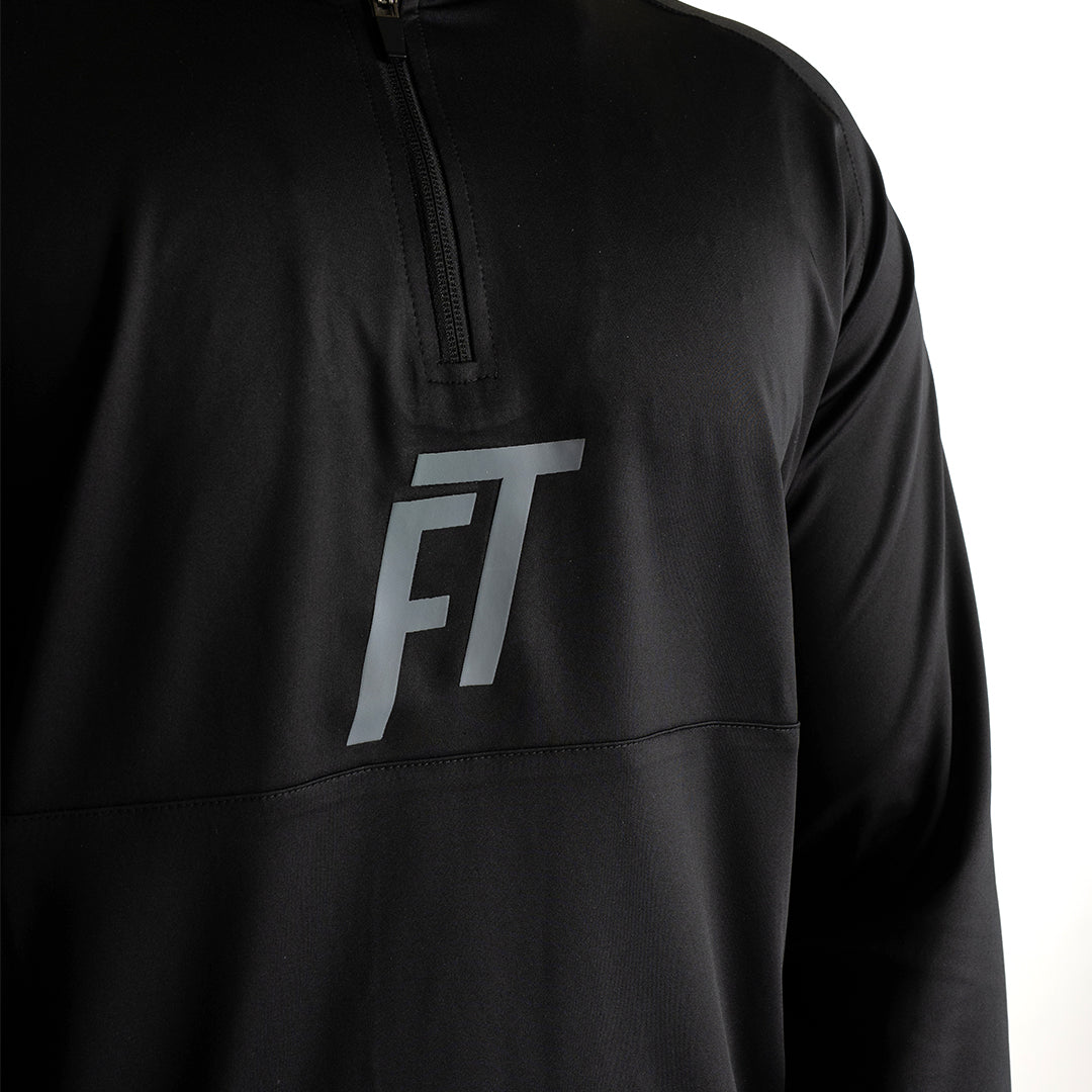 Men's Sport Active Quarter-Zip Mock Neck Top