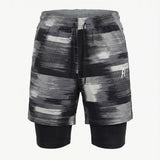 Men's Sublimated 2-in-1 Training Shorts