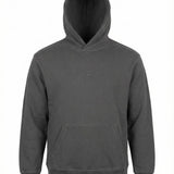 Men's Charcoal Oversized Hoodie
