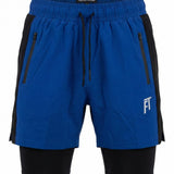 Men's Colorblock 2-in-1 Training Shorts