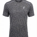Men's Space-Dye Reflective Performance T-Shirt