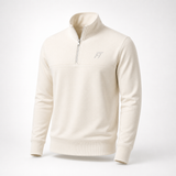 Men's Quarter-Zip Mock Neck Sweatshirt