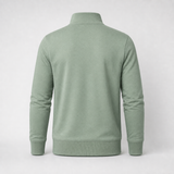 Men's Quarter-Zip Mock Neck Sweatshirt